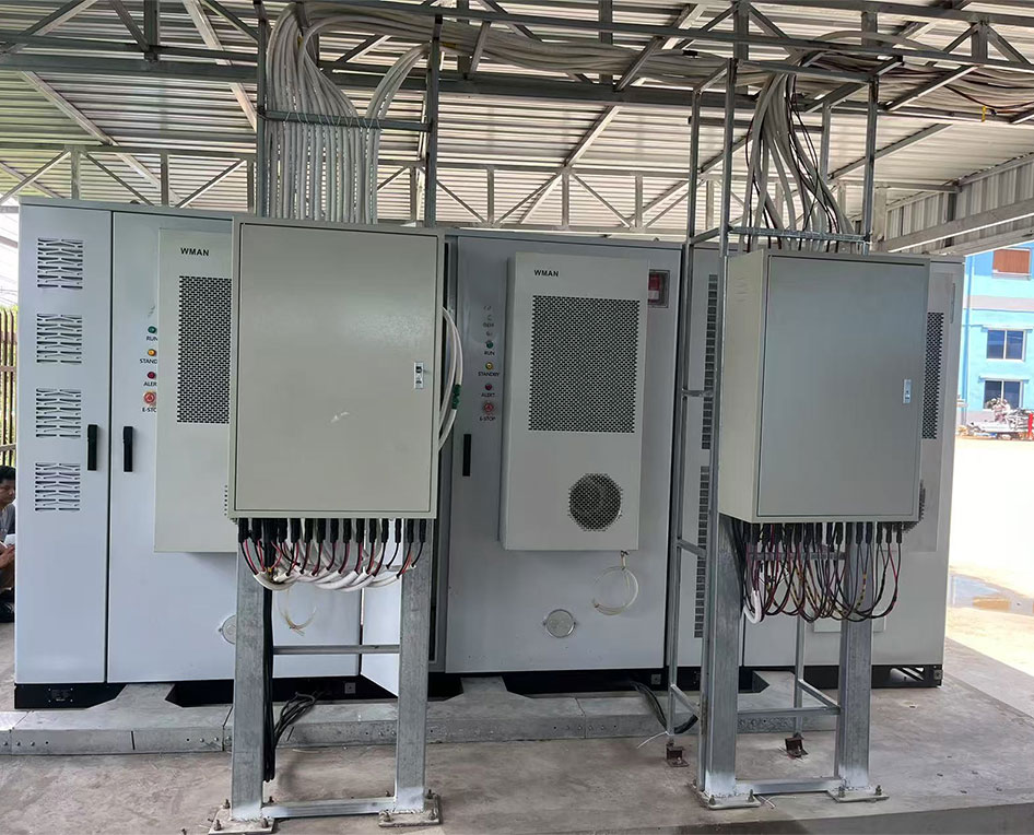 Système de stockage photovoltaïque de 300 kW – Yangon Textile Factory
