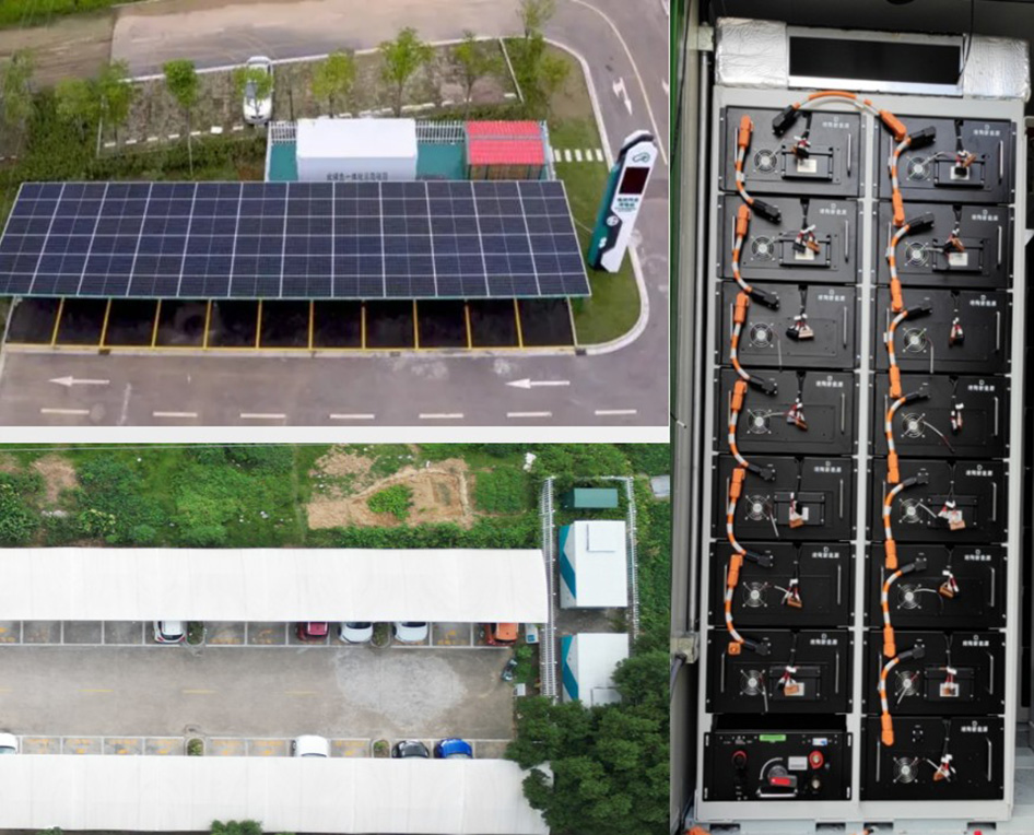 Station de stockage et de recharge d'énergie de Taizhou