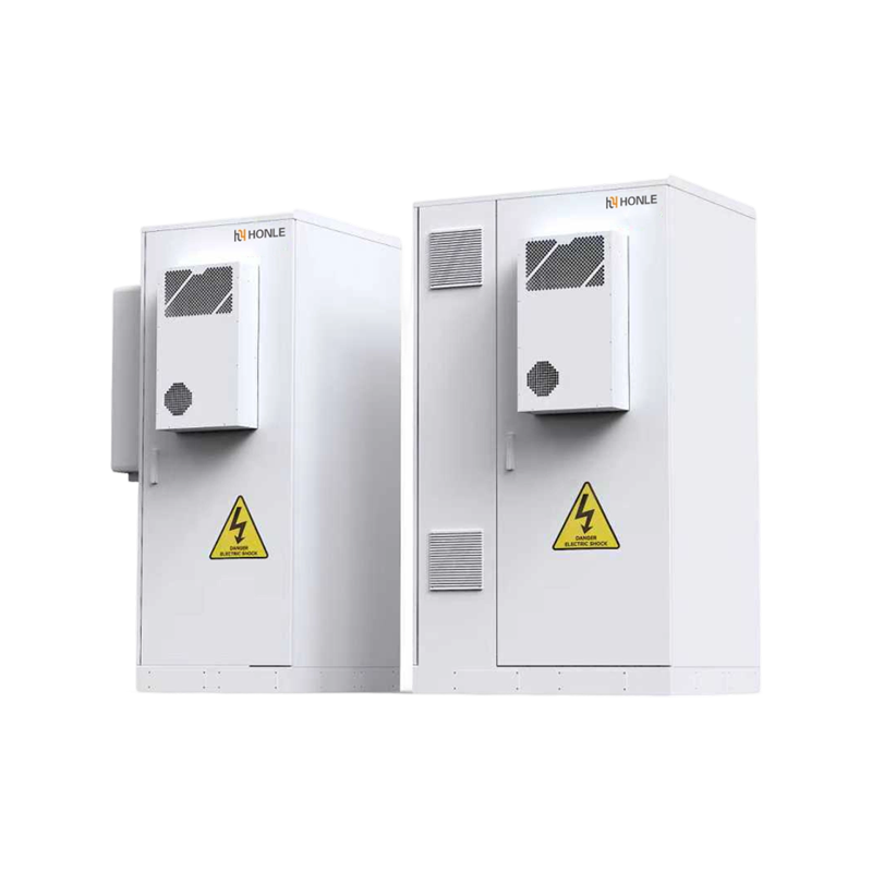 HLH 40,96 kWh ~ 81,92 kWh Armoire de stockage d'énergie basse tension Système de batterie C&I tout-en-un pour le stockage solaire