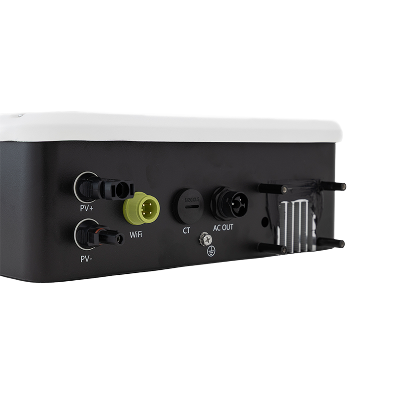 Onduleur solaire monophasé relié au réseau avec configuration MPPT flexible