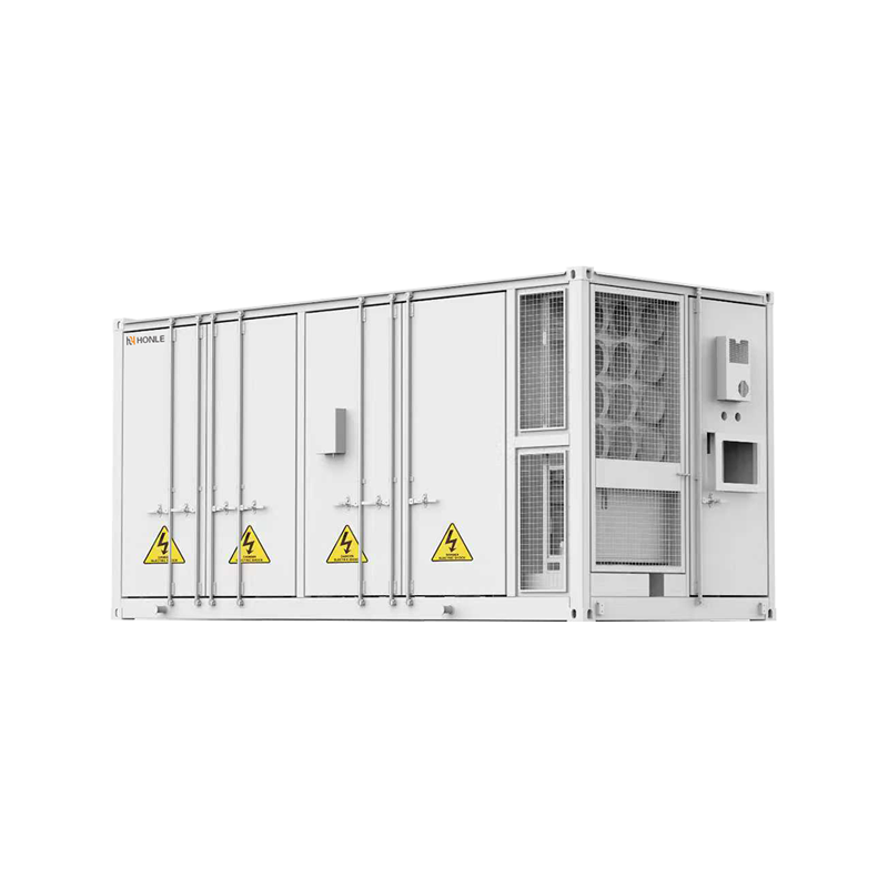 HLH-PU 5MWh système de stockage d'énergie de refroidissement liquide à l'échelle utilitaire conteneurisé LiFePO4 BESS pour le support du réseau