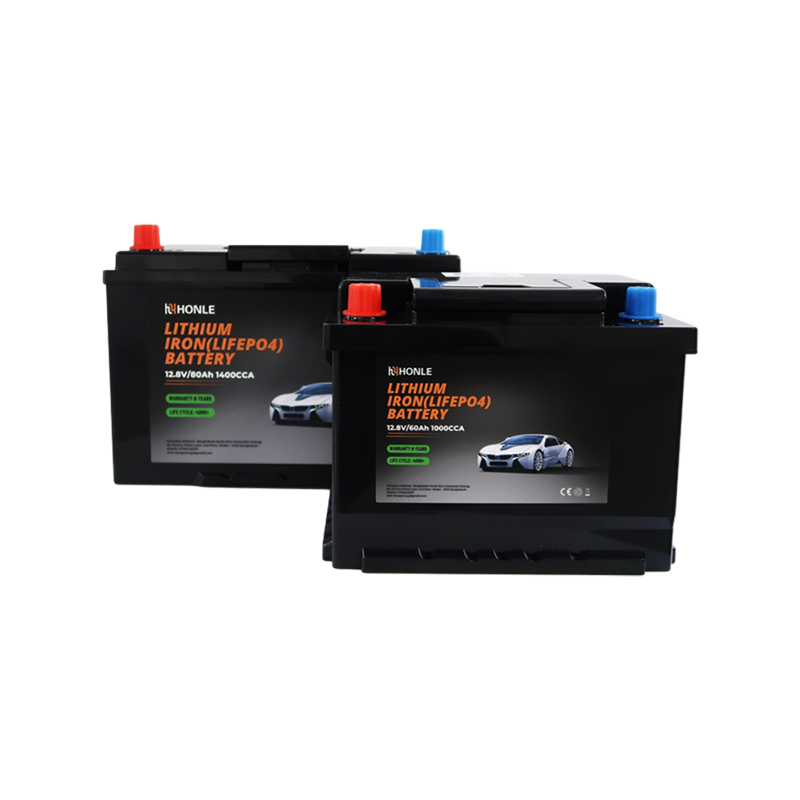Module au lithium léger à cycle profond de batterie LiFePO4 HLE 12,8 V 80 Ah pour les véhicules marins et petits véhicules électriques Module au lithium léger à cycle profond de batterie LiFePO4 HLE 12,8 V 80 Ah pour les véhicules marins et petits véhicules électriques