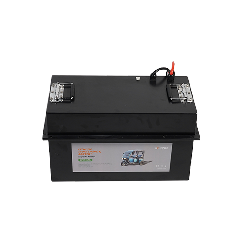 Batterie au lithium haute puissance HLE 60V 100Ah LiFePO4 pour motos et scooters électriques