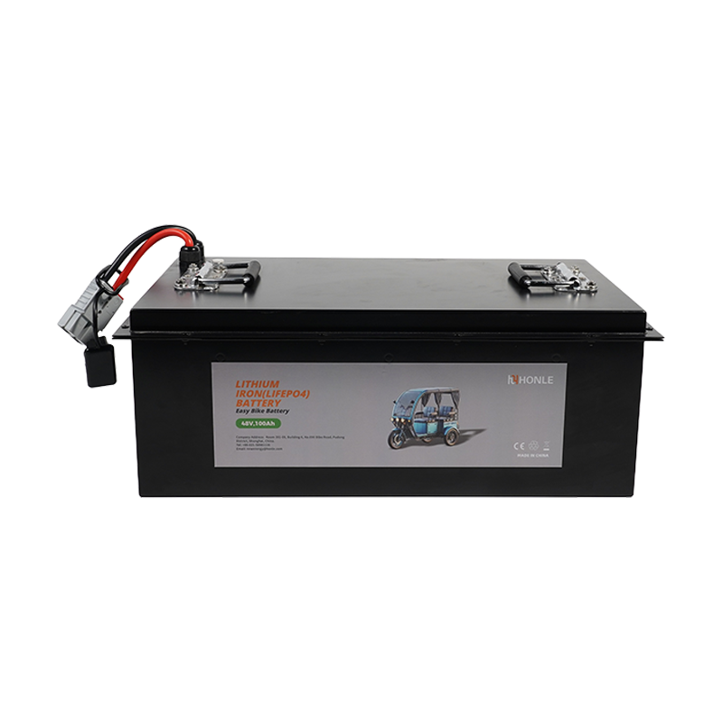 HLE 48 V 100 Ah batterie au lithium à cycle profond longue durée LiFePO4 pour voiturettes de golf et LSV