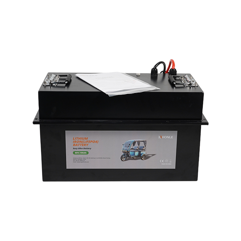Batterie au lithium haute puissance HLE 60V 100Ah LiFePO4 pour motos et scooters électriques Batterie au lithium haute puissance HLE 60V 100Ah LiFePO4 pour motos et scooters électriques