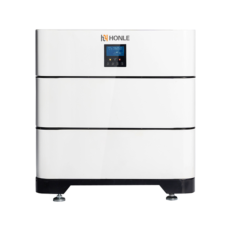 HLC Batterie au lithium empilée 48 V/51,2 V extensible basse tension pour systèmes énergétiques DIY
