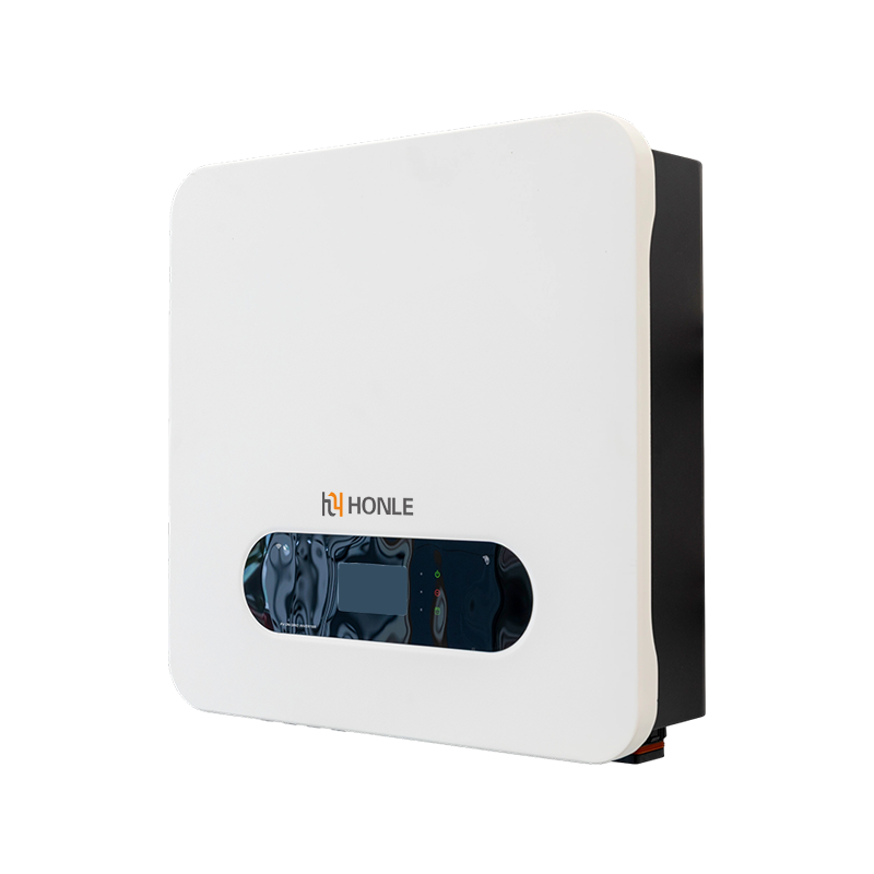 Onduleur solaire compact triphasé 220 V relié au réseau pour systèmes photovoltaïques de capacité moyenne